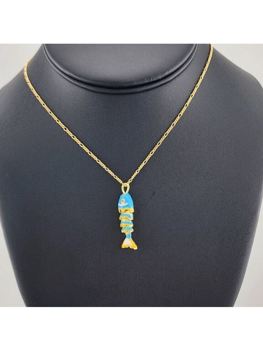 Catch of the Day: Blue Fish Necklace – Brand New